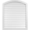 Ekena Millwork Arch Top Surface Mount PVC Gable Vent: Non-Functional, w/2"W x 1-1/2"P Brickmould Frame, 32"W x 36"H GVPAR32X3602SN - alternate 1